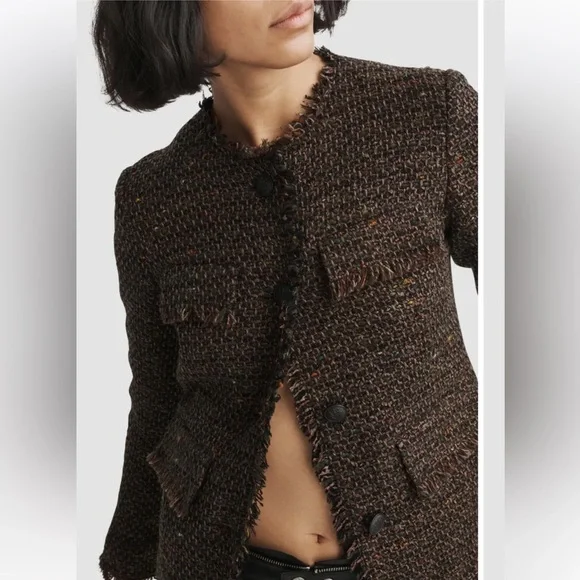 NWT Rag & Bone Ezra Tweed Blazer - Picture 3 of 10